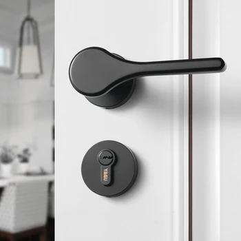 3 color/ Mute Bedroom Door Lock Zinc Alloy Interior Door Handle Washroom/Kitchen/Toilet Anti-theft Lock Furniture Hardware
3 color/ Mute Bedroom Door Lock Zinc Alloy Interior Door Handle Washroom/Kitchen/Toilet Anti-theft Lock Furniture Hardware