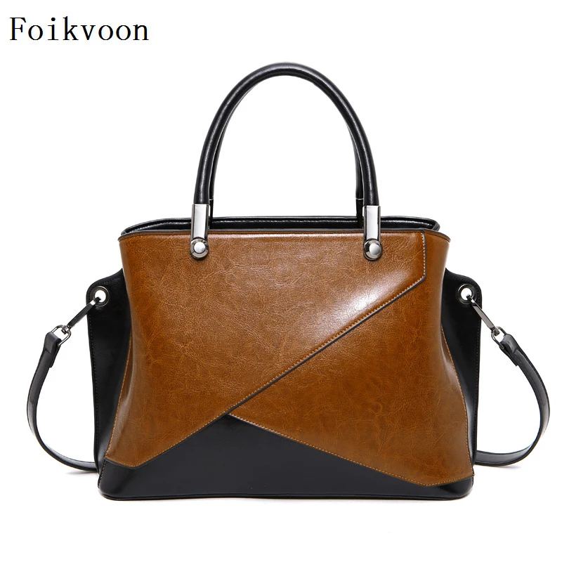 Foikvoon Handbags Bags Wwomen PU Leather Big Bag Women Solid Color Woman Handbag Fashion Handbags
Foikvoon Handbags Bags Wwomen PU Leather Big Bag Women Solid Color Woman Handbag Fashion Handbags