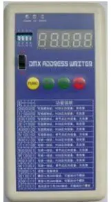 AT3031 DMX address writer for setting the dmx address of AT series dmx decoders & drivers
AT3031 DMX address writer for setting the dmx address of AT series dmx decoders & drivers