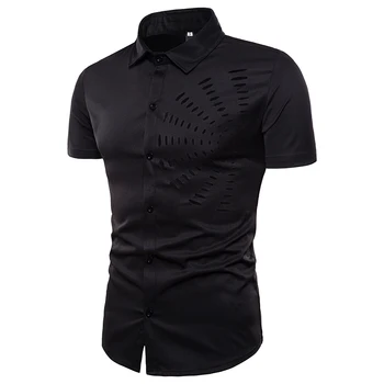 NEW 2020 Summer wear men casual shirt hollow out pure color short-sleeved shirts men 's casual camisa social dress shirt
NEW 2020 Summer wear men casual shirt hollow out pure color short-sleeved shirts men 's casual camisa social dress shirt