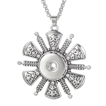 10pcs/lot 18mm Snap Button Charms Necklace Pendant with 50cm Stainless Steel Chain Female Snap Jewelry VN-678*10
10pcs/lot 18mm Snap Button Charms Necklace Pendant with 50cm Stainless Steel Chain Female Snap Jewelry VN-678*10