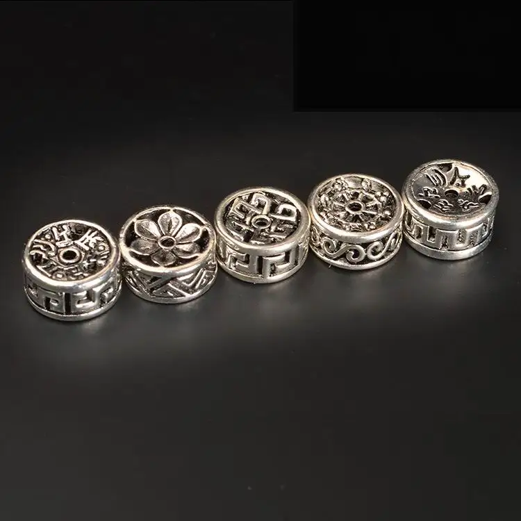 Spacer beads antique silver tone flat round diy jewelry making material 10PCS/LOT ib8245
Spacer beads antique silver tone flat round diy jewelry making material 10PCS/LOT ib8245