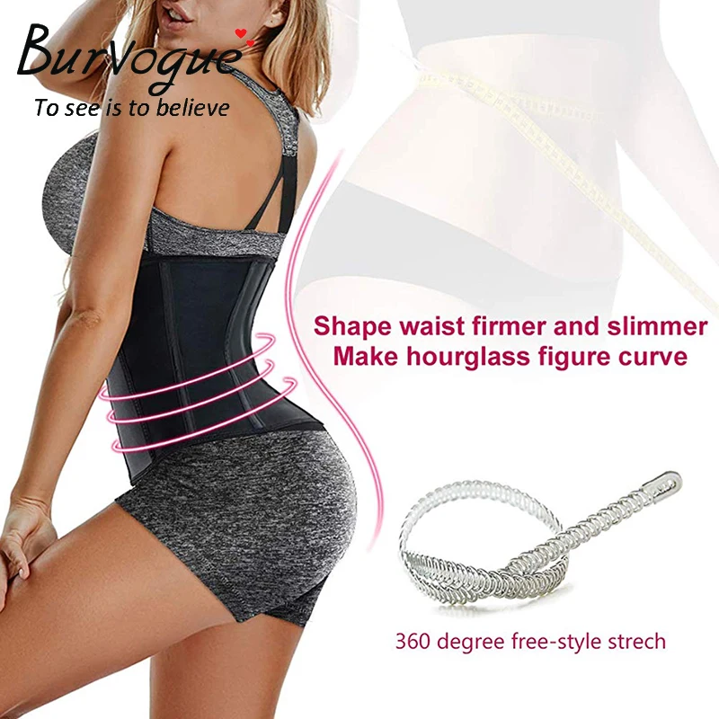 Latex Waist Trainer Corset Belly Slimming Underwear Belt