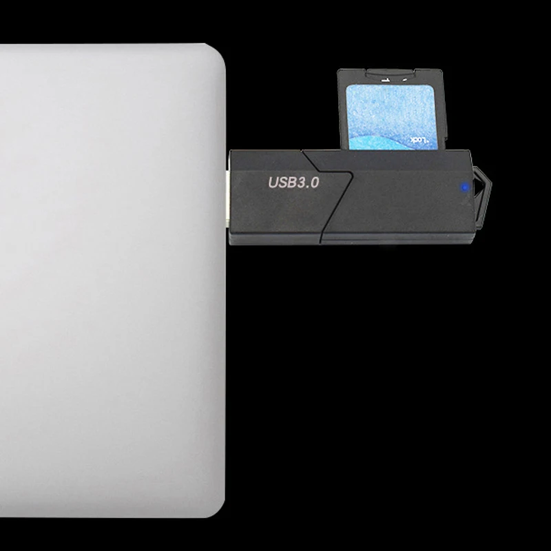 USB3.0 Card Reader Multi-function Mini Portable Port High Speed TF Micro SD Card @JH
USB3.0 Card Reader Multi-function Mini Portable Port High Speed TF Micro SD Card @JH
