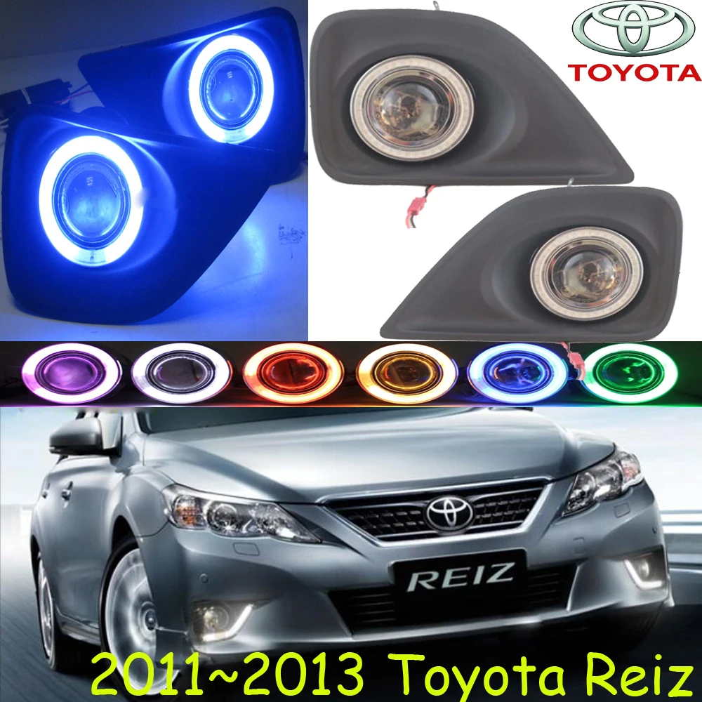 

car bumper Mark X headlight for Toyota Reiz fog projector lens light 2010~2013y car accessories CCFL reiz headlamp