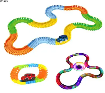 iPiggy Miraculous Glowing Race Track Bend Flex Flash in the Dark Assembly Car Toy 44/100/220/240pcs Glow Tracks Set Truck
iPiggy Miraculous Glowing Race Track Bend Flex Flash in the Dark Assembly Car Toy 44/100/220/240pcs Glow Tracks Set Truck