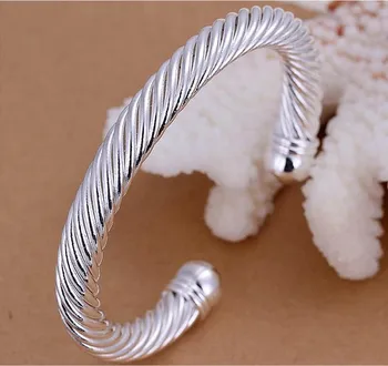 Promotions Silver plated rope cuff Bangle/Bracelet,High Quality wholesale Fashion Jewelry Pulseiras Femininas Bracelet
Promotions Silver plated rope cuff Bangle/Bracelet,High Quality wholesale Fashion Jewelry Pulseiras Femininas Bracelet