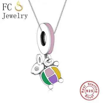 925 Sterling Silver New Tortoise Rabbit Ears Ladies Pendant Necklace With Silver Box Chain 45cm+5cm Long Chain New Holt Jewelry
925 Sterling Silver New Tortoise Rabbit Ears Ladies Pendant Necklace With Silver Box Chain 45cm+5cm Long Chain New Holt Jewelry