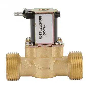 24V BSPP G34 Brass NC Normally Electric Solenoid Valve 2 Way Pressure Regulating Valve
24V BSPP G34 Brass NC Normally Electric Solenoid Valve 2 Way Pressure Regulating Valve