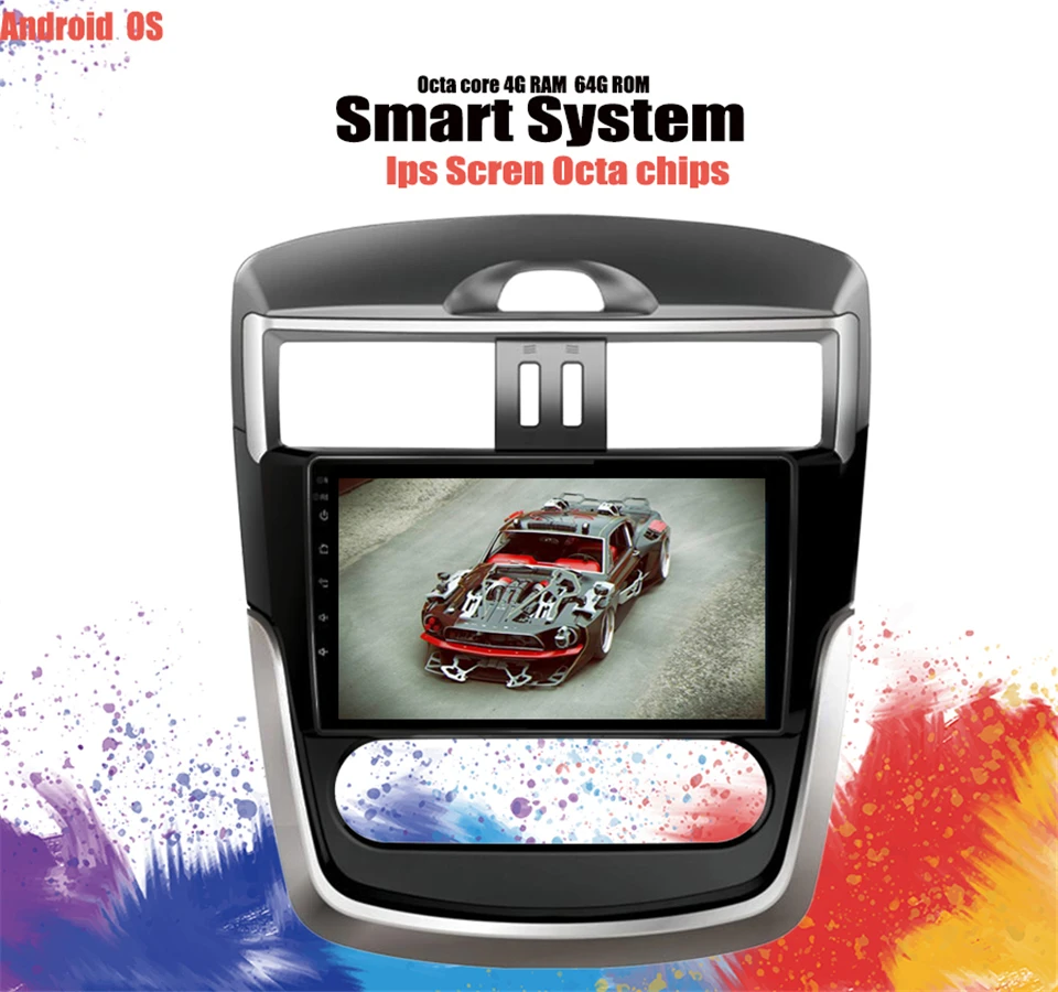 Автомагнитола мультимедийный DVD видео плеер навигация GPS Android 10 0 Sim 4G для Nissan Serena