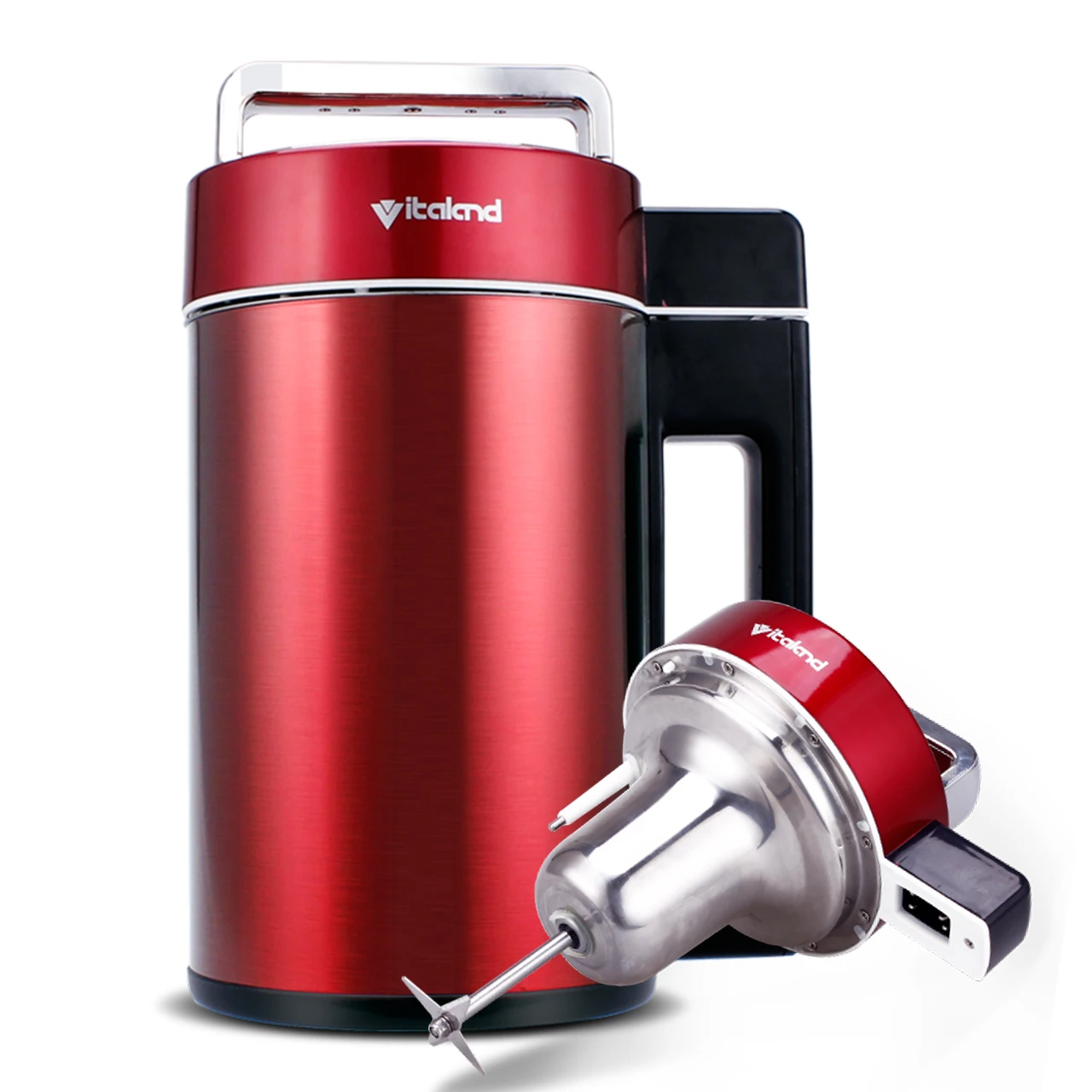 Soymilk Stainless Steel Household Automatic Multi - Function Intelligent Mini Soybean Maker Machine Chinese Red
Soymilk Stainless Steel Household Automatic Multi - Function Intelligent Mini Soybean Maker Machine Chinese Red