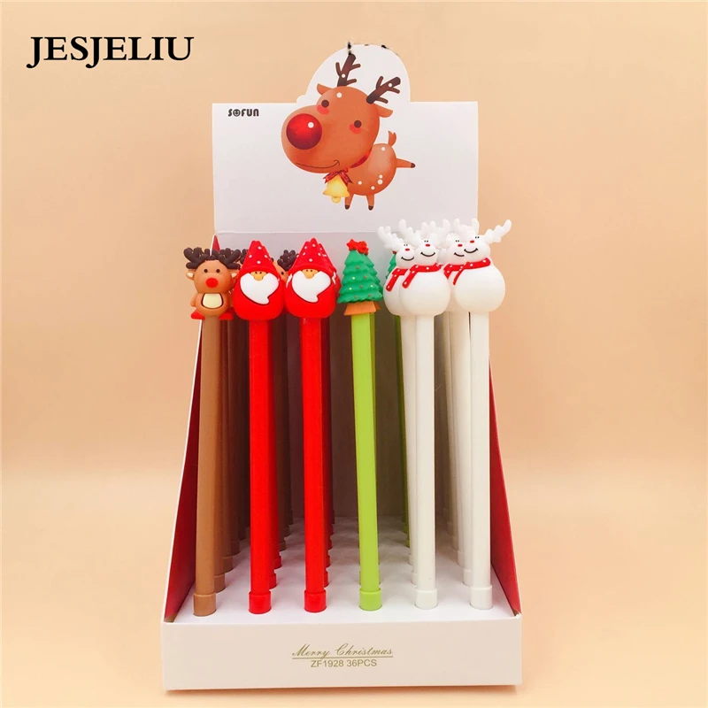 1Pc Christmas Series Gel Ink Pen Christmas Reindeer Santa Claus Gel Pen Student School Office neutral pen Christmas Gift
1Pc Christmas Series Gel Ink Pen Christmas Reindeer Santa Claus Gel Pen Student School Office neutral pen Christmas Gift