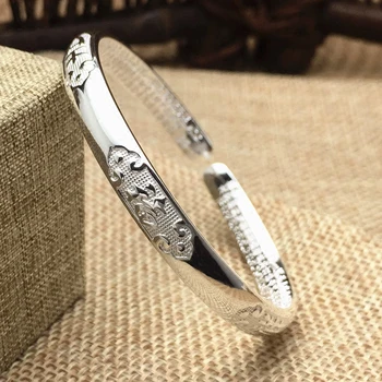 Can choose style bracelet 999 sterling silver girls sunny face silver blessing silver bracelet to send girlfriend
Can choose style bracelet 999 sterling silver girls sunny face silver blessing silver bracelet to send girlfriend