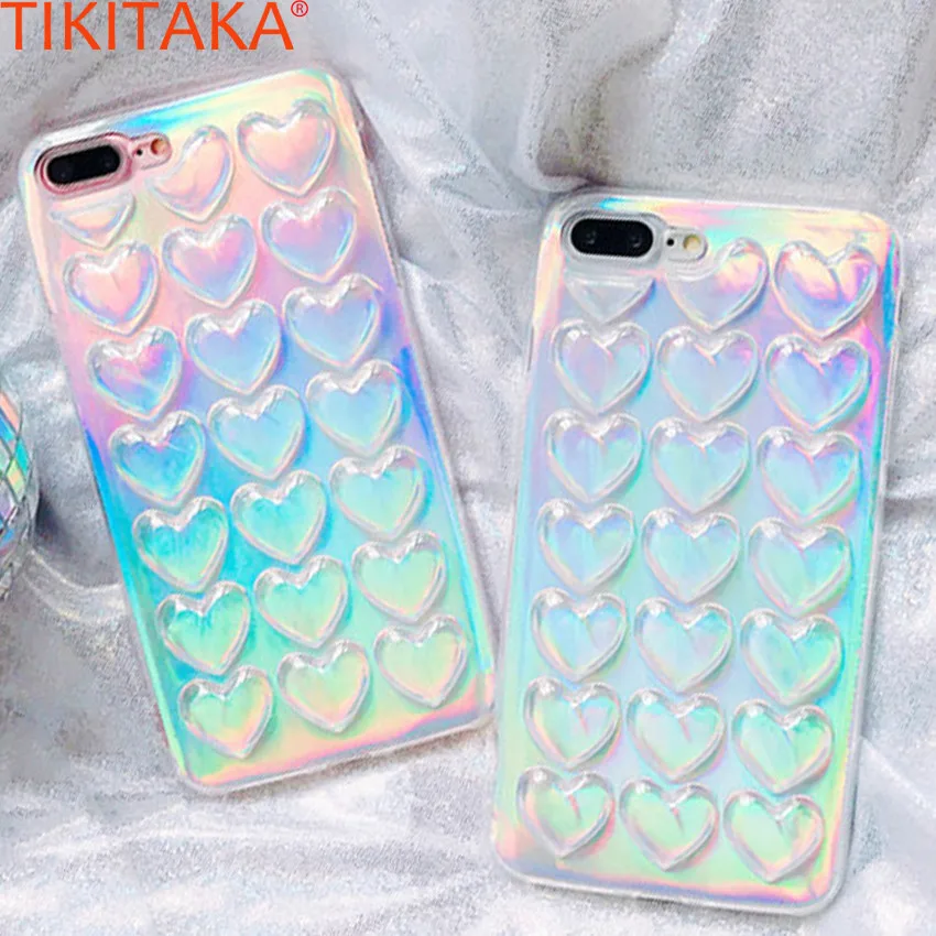 TIKITAKA Colorful Phone Case For iPhone 8 Plus Case With Lanyard Gradient Laser Funda Love Heart Carcasas For iPhone 7 7 Plus 
TIKITAKA Colorful Phone Case For iPhone 8 Plus Case With Lanyard Gradient Laser Funda Love Heart Carcasas For iPhone 7 7 Plus