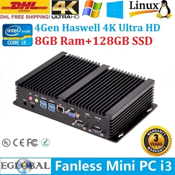 Eglobal Fanless Industrial Mini PC Windows10 Core i3 4010U 5005U 2*RS232 Slim Computer 300M Wifi 1*HDMI 1*VGA 1*LAN TV Box
Eglobal Fanless Industrial Mini PC Windows10 Core i3 4010U 5005U 2*RS232 Slim Computer 300M Wifi 1*HDMI 1*VGA 1*LAN TV Box