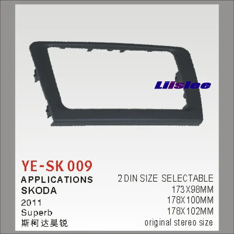 Liislee 2 DIN Car Refitting Frame Panel For Skoda Superb 2011 Radio CD DVD Player NAVI Navigation / Dashboard ABS Fascia Kits
Liislee 2 DIN Car Refitting Frame Panel For Skoda Superb 2011 Radio CD DVD Player NAVI Navigation / Dashboard ABS Fascia Kits
