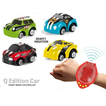 Gravity Sensing Remote Control RC Smart Watch Car 1:58 Mini Cartoon with 2.4G USB Rechargeable Toys for Children Gift Boy Toy
Gravity Sensing Remote Control RC Smart Watch Car 1:58 Mini Cartoon with 2.4G USB Rechargeable Toys for Children Gift Boy Toy
