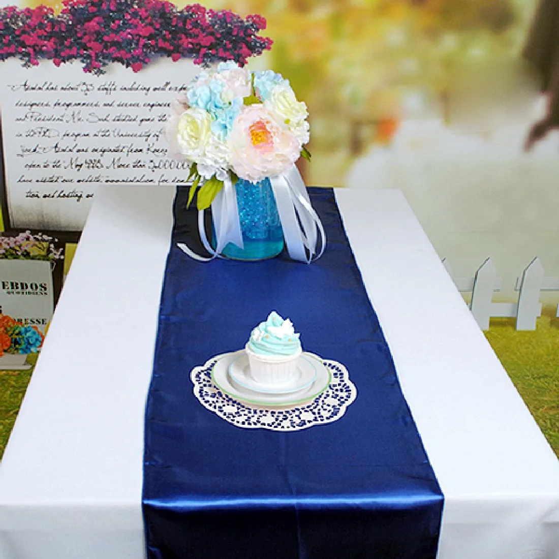 New Pretty Satin Table Runners 30X250Cm Wedding Banquet Decoration Back Party fast delivery
New Pretty Satin Table Runners 30X250Cm Wedding Banquet Decoration Back Party fast delivery