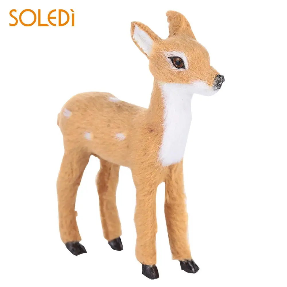 Mini Simulation ELK Deer Plush Plastic Home Decor Simulated Christmas Reindeer New Year Xmas Elk Doll Christmas Decoration
Mini Simulation ELK Deer Plush Plastic Home Decor Simulated Christmas Reindeer New Year Xmas Elk Doll Christmas Decoration