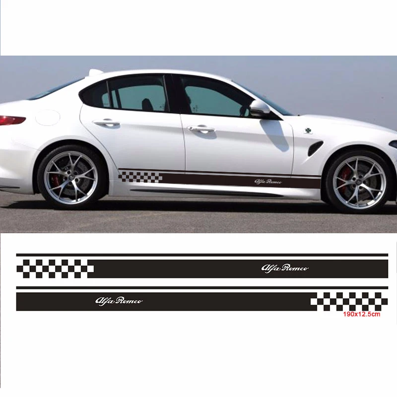 2pcs Stickers Decal for Alfa Romeo 147 156 159 166 Giulietta Stelvio Gloria Stripe body kit Door Handle Guard Sill
2pcs Stickers Decal for Alfa Romeo 147 156 159 166 Giulietta Stelvio Gloria Stripe body kit Door Handle Guard Sill