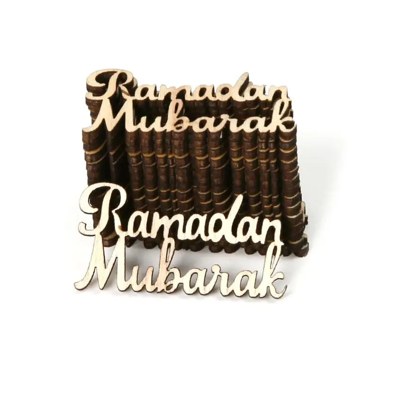 15pcs Wooden Craft Ramadan Mubarak Decoration Table Confetti Scatter Eid Festival Party DIY Home Decor Desktop Ornament
15pcs Wooden Craft Ramadan Mubarak Decoration Table Confetti Scatter Eid Festival Party DIY Home Decor Desktop Ornament