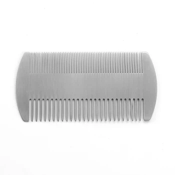 Nordmyra Stainless Steel Brush Comb Small Anti-Static Double-Sided Beard Travel-Use Gift
Nordmyra Stainless Steel Brush Comb Small Anti-Static Double-Sided Beard Travel-Use Gift