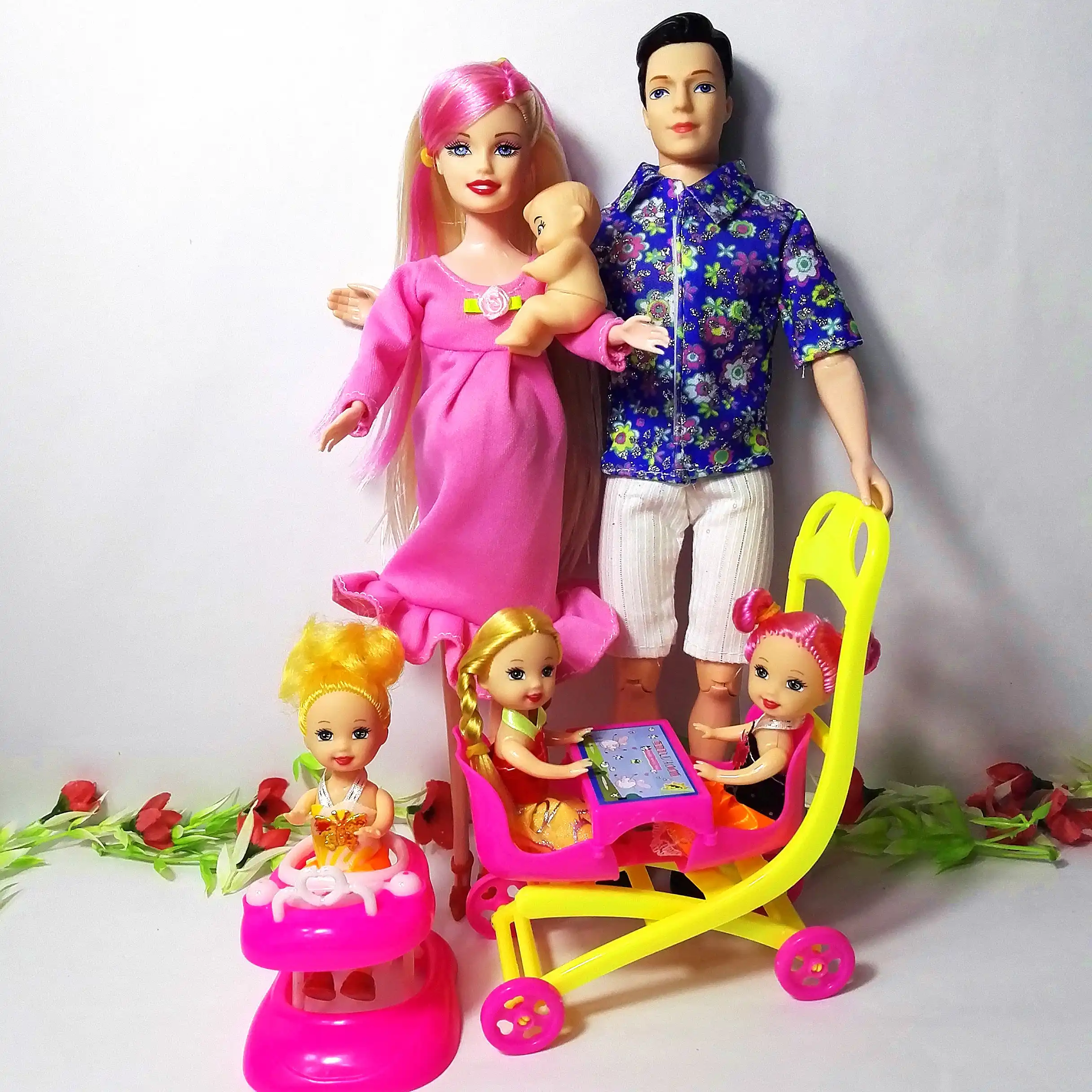 girls toys fashion pregnant doll kid toys birthday gift baby