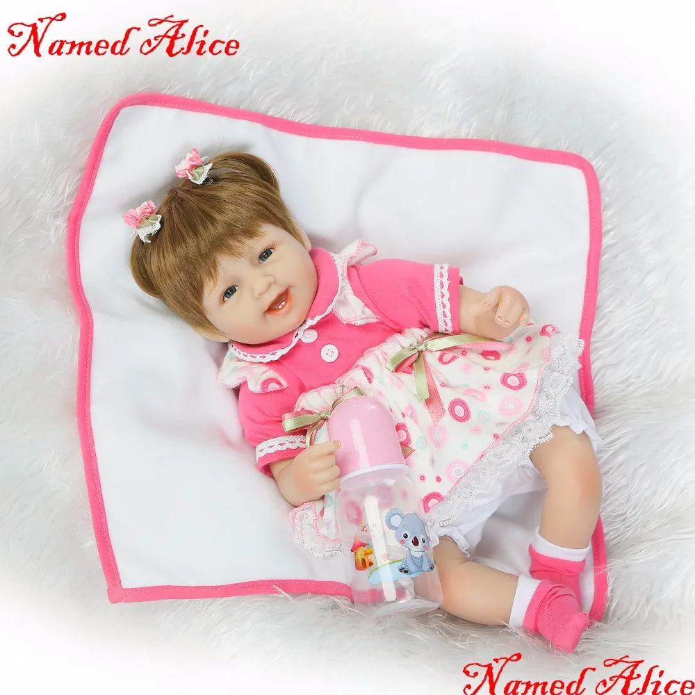 NPK 18"Bebes reborn girl soft silicone baby reborn dolls for children gift pretty princess reborn bonecas sleeping toy dolls
NPK 18"Bebes reborn girl soft silicone baby reborn dolls for children gift pretty princess reborn bonecas sleeping toy dolls