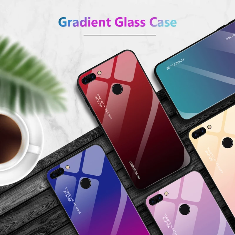 Luxury Gradient Tempered Glass Case For Huawei Honor 8X 10 9 Lite Magic 2 Note 10 Mate 20 Mate 10 Lite Nova 2i P Smart
Luxury Gradient Tempered Glass Case For Huawei Honor 8X 10 9 Lite Magic 2 Note 10 Mate 20 Mate 10 Lite Nova 2i P Smart