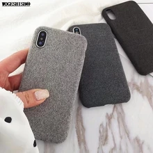 Soft TPU Case for iPhone 7 8 7/8 plus Case Ultra-thin Canvas Cloth Soft Silicone Phone Cases For iPhone 6 6S Plus X
Soft TPU Case for iPhone 7 8 7/8 plus Case Ultra-thin Canvas Cloth Soft Silicone Phone Cases For iPhone 6 6S Plus X