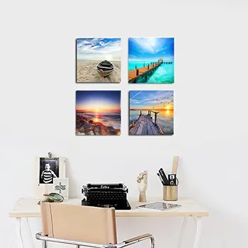 Art Frame Modern Contemporary Sunset Light Wall Painting Ocean View Wall Hanging Sofa Background Painting HD Shadow 4 Panel Set
Art Frame Modern Contemporary Sunset Light Wall Painting Ocean View Wall Hanging Sofa Background Painting HD Shadow 4 Panel Set