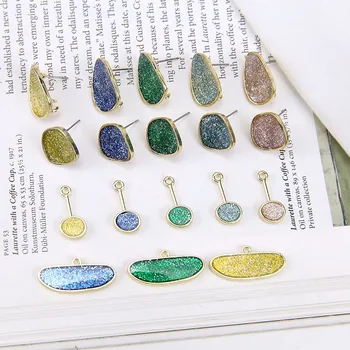 Fine fashion 30pcs/lot Flash powder decoration alloy women stud earrings charms diy jewelry earring pendants accessory
Fine fashion 30pcs/lot Flash powder decoration alloy women stud earrings charms diy jewelry earring pendants accessory