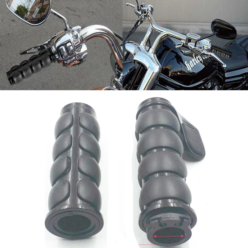 1" 25mm Motorcycle Handlebar Hand Grips For Harley XL Sportster V Rod Hugger Custom 883 1200 for Honda VTX 1300 C R S RETRO
1" 25mm Motorcycle Handlebar Hand Grips For Harley XL Sportster V Rod Hugger Custom 883 1200 for Honda VTX 1300 C R S RETRO