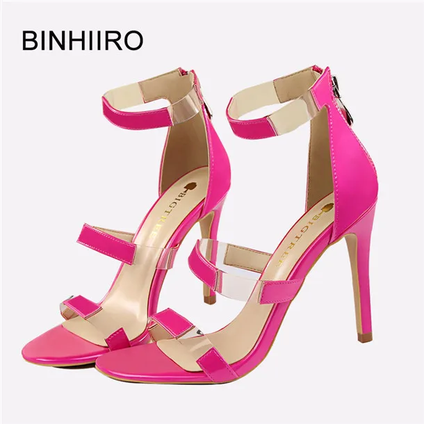 BINHIIRO Summer Women Sandals Patent Leather Sexy Transparent Thin High Heels Sandals Peep Toe Sexy Party Green Femme Sandals
BINHIIRO Summer Women Sandals Patent Leather Sexy Transparent Thin High Heels Sandals Peep Toe Sexy Party Green Femme Sandals