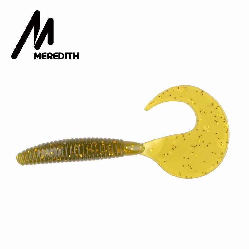 MEREDITH Curly Tail Grub Artificial Fishing Lures 90mm 4.4g 10pcs Fishing Soft Baits Predator Tackle Worm Wobbles Soft Lures 
MEREDITH Curly Tail Grub Artificial Fishing Lures 90mm 4.4g 10pcs Fishing Soft Baits Predator Tackle Worm Wobbles Soft Lures