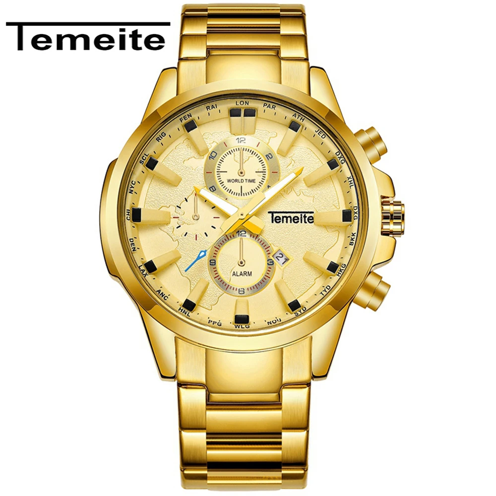 TEMEITE 2018 New Original Mens Business Watches Top Brand Luxury Quartz Watch Male Clock Date Wristwatches Male Relogio
TEMEITE 2018 New Original Mens Business Watches Top Brand Luxury Quartz Watch Male Clock Date Wristwatches Male Relogio