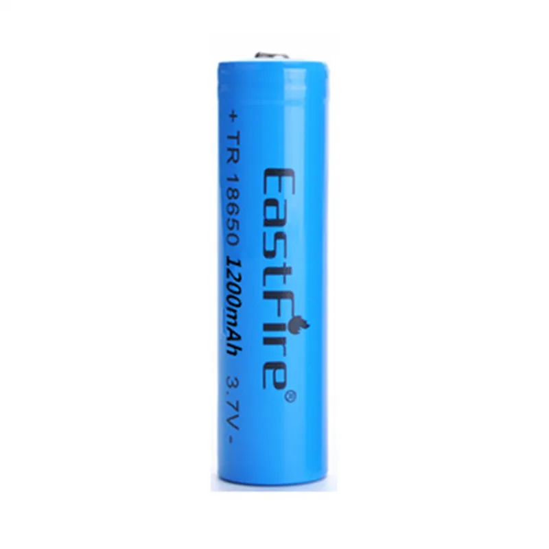 EastFire 1pcs Batteries LED 18650 1200mah Li-Ion Battery 3.7v Lithium Rechargeable Battery Blue High Capacity For Flashlight
EastFire 1pcs Batteries LED 18650 1200mah Li-Ion Battery 3.7v Lithium Rechargeable Battery Blue High Capacity For Flashlight
