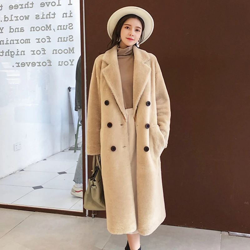 Real fur coat women winter thick warm natural fur clothing female sheep shearing fur coat good quality fashion design NPI 90104A
Real fur coat women winter thick warm natural fur clothing female sheep shearing fur coat good quality fashion design NPI 90104A