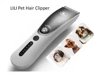 LILI LED Displayl USB Rehargeable Dog Cat Hair Trimmer Pet Fur Cutting Machine Styling Tools Animal Hair Clippers 2000mAH Li-ion
LILI LED Displayl USB Rehargeable Dog Cat Hair Trimmer Pet Fur Cutting Machine Styling Tools Animal Hair Clippers 2000mAH Li-ion