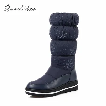 RumBIdzo 2018 Hot Women Boots Warm Winter Snow Boots Short Plush Flat Heel Print PU and Down Elegant Bootie Sapatos
RumBIdzo 2018 Hot Women Boots Warm Winter Snow Boots Short Plush Flat Heel Print PU and Down Elegant Bootie Sapatos