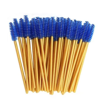 1000Pcs Gold Blue Eyelash brushes Makeup brushes Disposable Mascara Wands Applicator Spoolers Eye Lashes Cosmetic Brush Makeup 
1000Pcs Gold Blue Eyelash brushes Makeup brushes Disposable Mascara Wands Applicator Spoolers Eye Lashes Cosmetic Brush Makeup