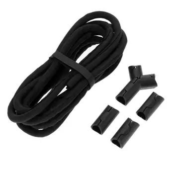 Non-slip Design PVC 3m Cable Wire Wrap Tidy Organizer Cable Winder Cord Protector Management Wire Storage Pipe
Non-slip Design PVC 3m Cable Wire Wrap Tidy Organizer Cable Winder Cord Protector Management Wire Storage Pipe