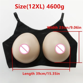 CD Cosplay Huge Fake Boobs Teardrop Shape 4600g/Pair Silicone Breast Form For Crossdresser Shemale Drag Queen Transvestite
CD Cosplay Huge Fake Boobs Teardrop Shape 4600g/Pair Silicone Breast Form For Crossdresser Shemale Drag Queen Transvestite