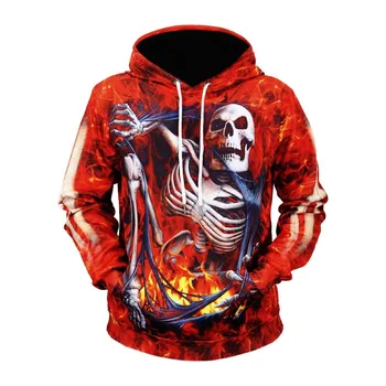 2019 mens hoodies with a skull 3D Halloween costume Hoodies Sweatshirts Men/Women Print Skull Hip Hop Pullover Unisex Sportwear
2019 mens hoodies with a skull 3D Halloween costume Hoodies Sweatshirts Men/Women Print Skull Hip Hop Pullover Unisex Sportwear