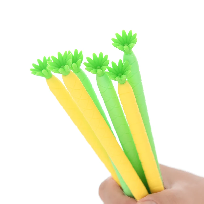 5 pcs/lot Cute pineapple gel pen creative small fresh student with office pen learning stationery black pen
5 pcs/lot Cute pineapple gel pen creative small fresh student with office pen learning stationery black pen