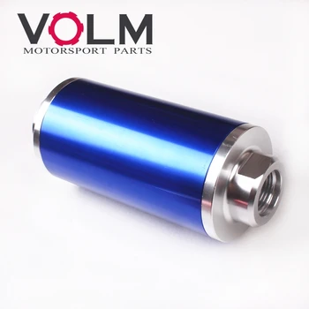 Universal 58MM fuel filter AN6 8 10 fitting adapter 100 micron stainless steel filter element FF01
Universal 58MM fuel filter AN6 8 10 fitting adapter 100 micron stainless steel filter element FF01