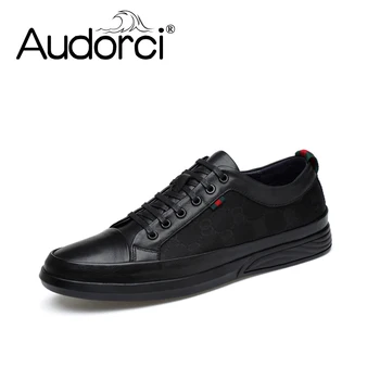 Audorci 2018 Fashion Genuine Leather Men Shoes High Quality Man Lace-Up Casual Shoe Men's Non-slip Flats Shoe Size 38-44
Audorci 2018 Fashion Genuine Leather Men Shoes High Quality Man Lace-Up Casual Shoe Men's Non-slip Flats Shoe Size 38-44