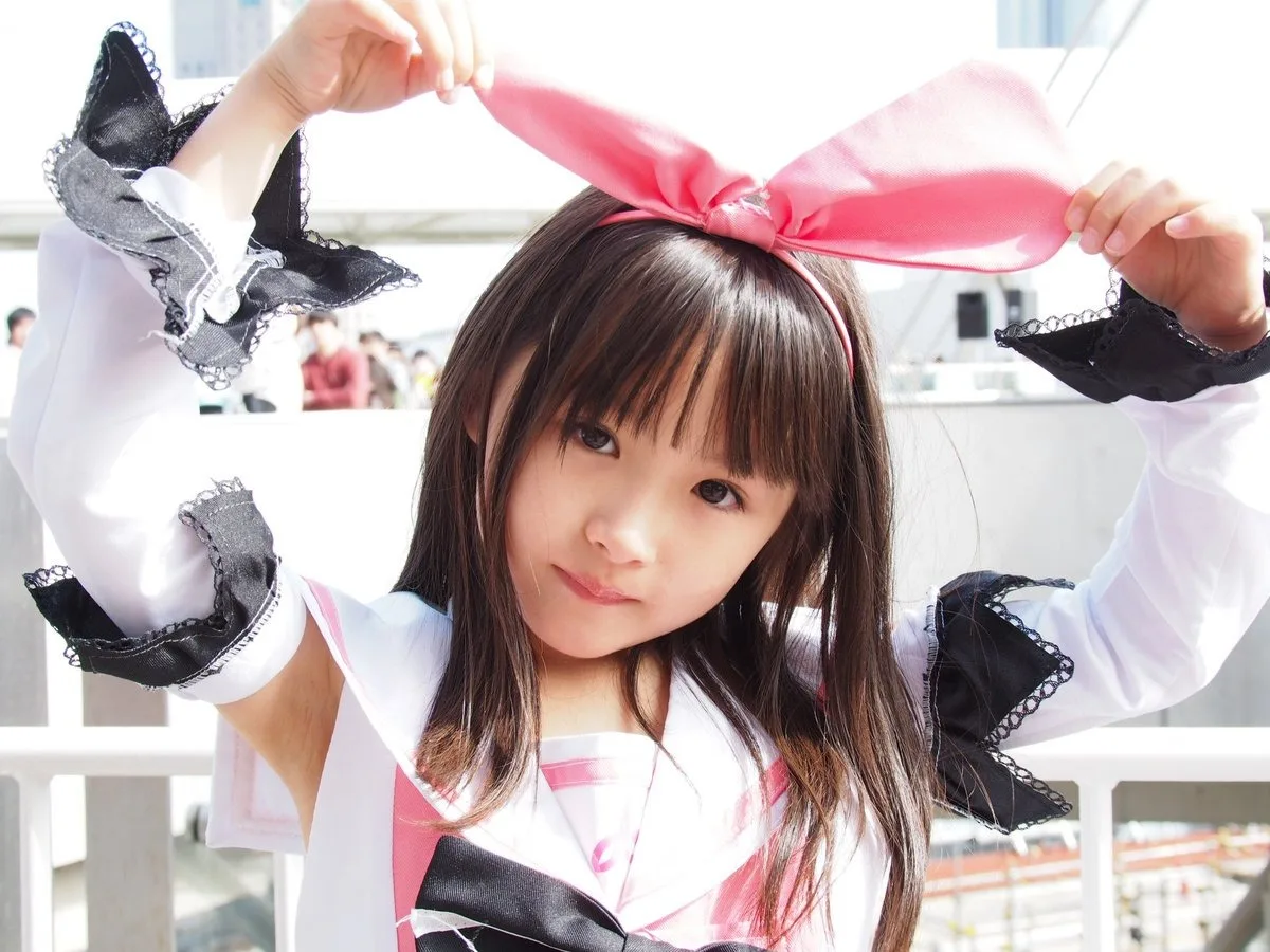 日本超可爱小女孩coser-ほわ,从小开始的cos生活