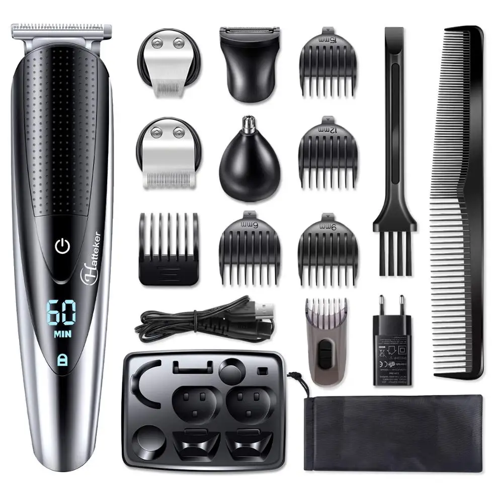 cordless men beard trimmer hair cutter electric haircut machine groomer body trimmer male trim rechargeable mustache trimming
cordless men beard trimmer hair cutter electric haircut machine groomer body trimmer male trim rechargeable mustache trimming