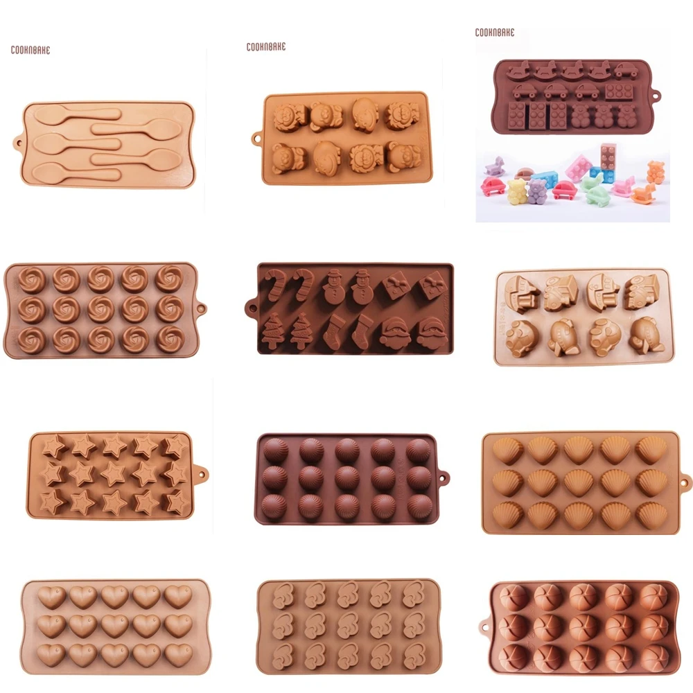COOKNBAKE DIY Silicone Mold for Chocolate Ice Cube Cake Decorating Mold Baking Tool Many Species Of Shape
COOKNBAKE DIY Silicone Mold for Chocolate Ice Cube Cake Decorating Mold Baking Tool Many Species Of Shape